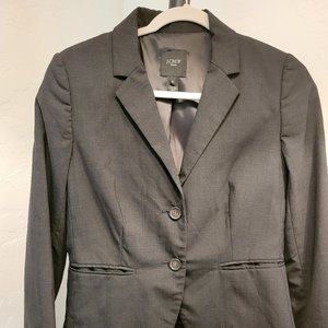 Gray J Crew Suit